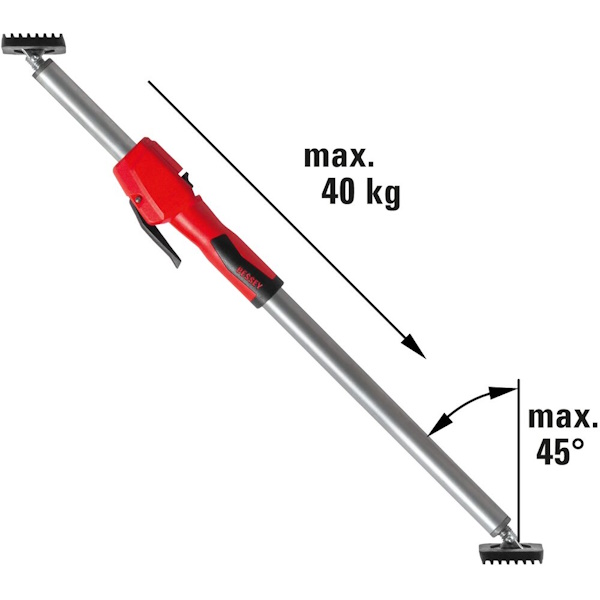 Bessey Telescopica di Supporto con Impugnatura a Pompa ART. STE - BESSEY TOOLS - Immagine 2